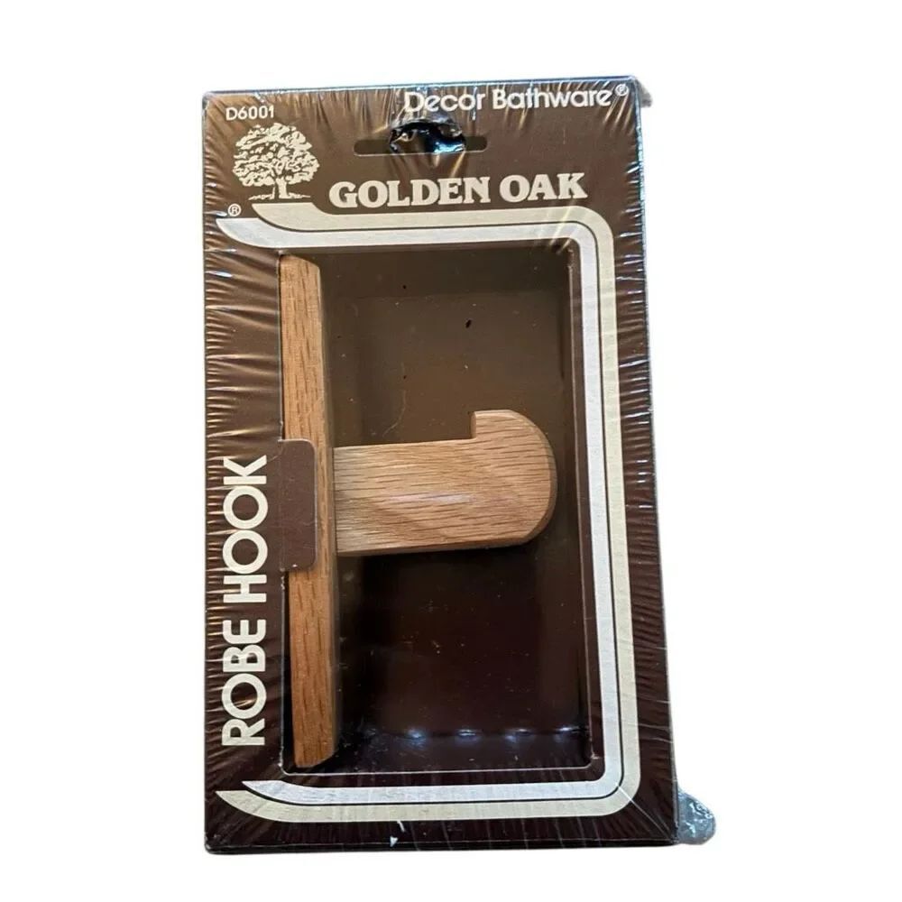 Golden Oak D6001 Decor Bathware Robe Hook *New*